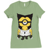 wolverine x men(ion) tee Ladies Fitted T-Shirt