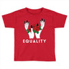 equality white Toddler T-shirt