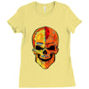 skull Ladies Fitted T-Shirt