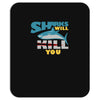 sharks will kill you Mousepad