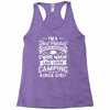 love love love camping! Racerback Tank