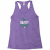Daddy Saurus Racerback Tank