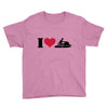 i love jet ski racing Youth Tee