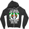 if it tastes like chicken, funny rude ideal birthday present Zipper Hoodie