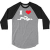 i love sushi 3/4 Sleeve Shirt