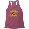 no pizza after midnight! Racerback Tank