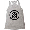 analog black new logo Racerback Tank