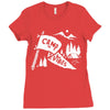 camp vibes Ladies Fitted T-Shirt