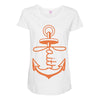 anchored faith Maternity Scoop Neck T-shirt