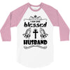 I Am One Blessed Husband 3/4 Sleeve Shirt