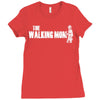 the walking mom Ladies Fitted T-Shirt