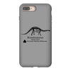 Brontosaurus Dinosaur shirt Inspired by Dustin from Stranger Things iPhone 8 Plus