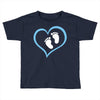 Baby Boy with Heart Any Name Customized Toddler T-shirt