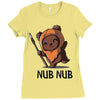 nub nub Ladies Fitted T-Shirt