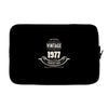 premium vintage 1977 classic perfectly aged limited edition Laptop sleeve