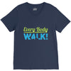 every body walk V-Neck Tee