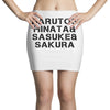 Naruto Hinata Sasuke Sakura T-Shirt Mini Skirts