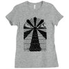 lightdarkwave Ladies Fitted T-Shirt