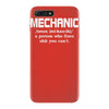 mechanic mens funny iPhone 7 Plus Case