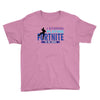 i Stopped Playing Fortnite To Be Here Youth Tee
