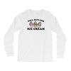 will run for ice cream Long Sleeve Shirts