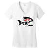 piranha Women's V-Neck T-Shirt