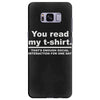 you read my Samsung Galaxy S8 Plus