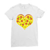 pizza lover Ladies Fitted T-Shirt