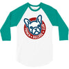french bulldog club 3/4 Sleeve Shirt