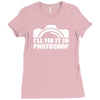 funny camera photography (2) Ladies Fitted T-Shirt
