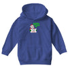 heapy new year funny santa claus christmas Youth Hoodie