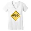 body under construction Women's V-Neck T-Shirt