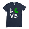 love christmas trending Ladies Fitted T-Shirt