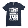 this is perfect for lake days! Ladies Fitted T-Shirt