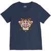 peach's gym V-Neck Tee