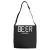 beer time Adjustable Strap Totes
