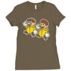 paper bad duo Ladies Fitted T-Shirt