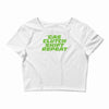 gas clutch shift repeat Crop Top