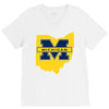 ohio for michigan V-Neck Tee