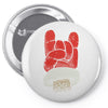 christmas rocks Pin-back button