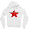 red star army Zipper Hoodie