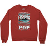 fishing pop Crewneck Sweatshirt