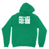 pro life, pro god, pro gun Hoodie