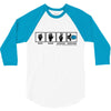 rock paper scissors hadouken 3/4 Sleeve Shirt