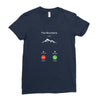 Call From Mountains Ladies Fitted T-Shirt