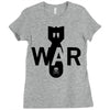 war Ladies Fitted T-Shirt