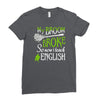 teacher tee! Ladies Fitted T-Shirt