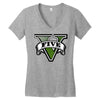 five logo Women's V-Neck T-Shirt