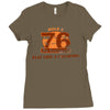 rule 76 play like a champion Ladies Fitted T-Shirt