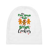 my first grade kids are smart cookies Baby Beanies